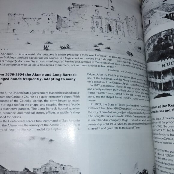 1986 The Alamo Long Barrack Museum Book By Daughters of Republic Texas-SC-Fair - Picture 6 of 6